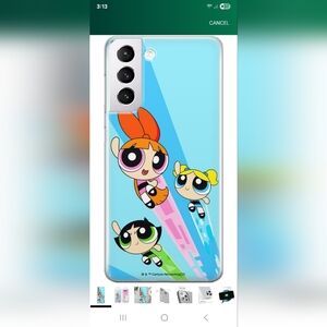 Powerpuff Girls Phone Case - Blue Samsung S21